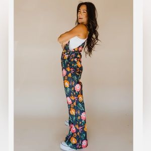 NWOT Madewell Floral Jumpsuit